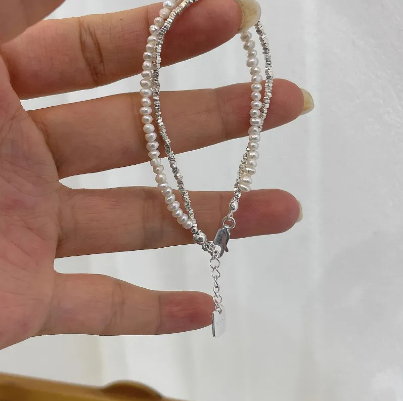 Faye - Perle geschichtet Armband