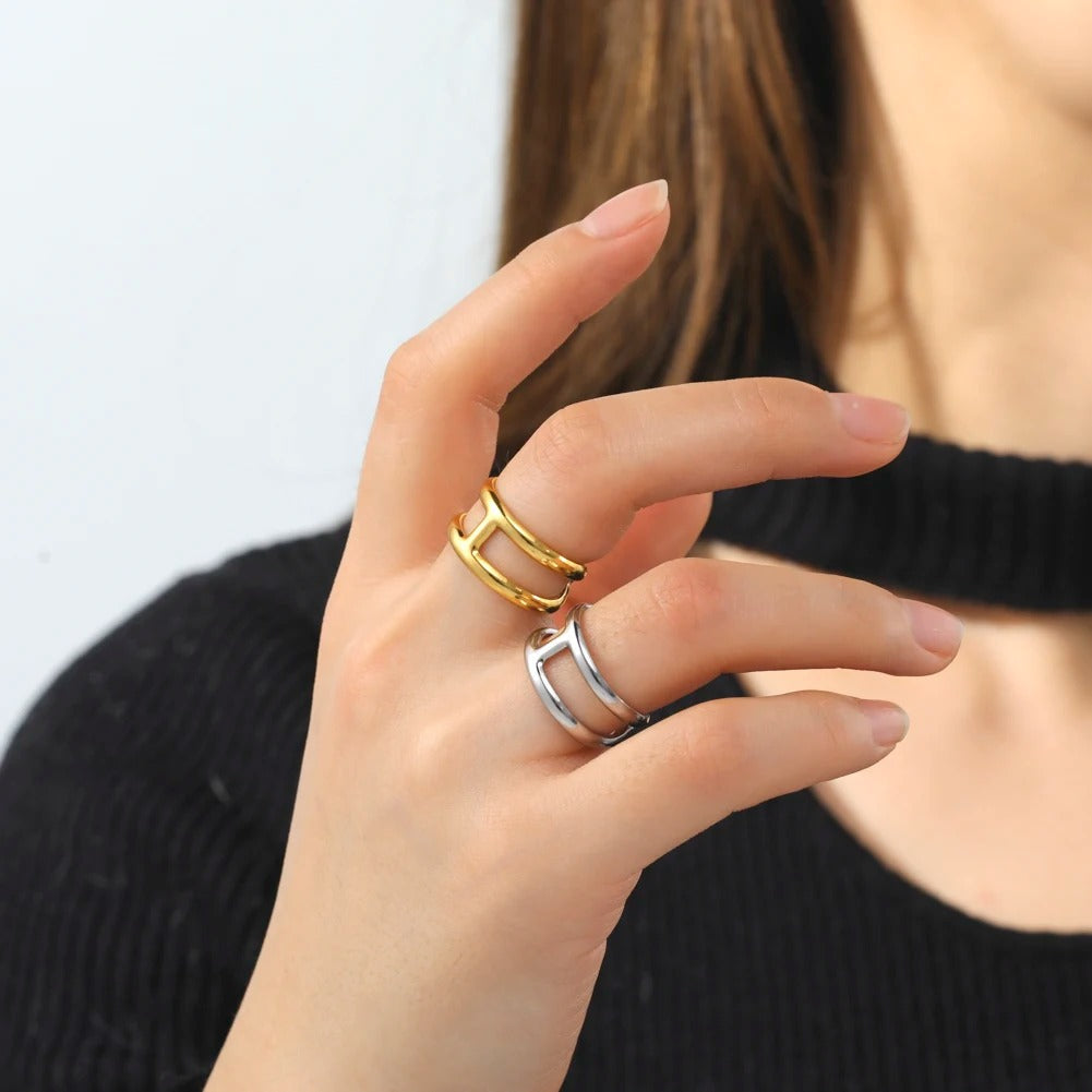 Addison- Verstellbarer Frauen Fingerring