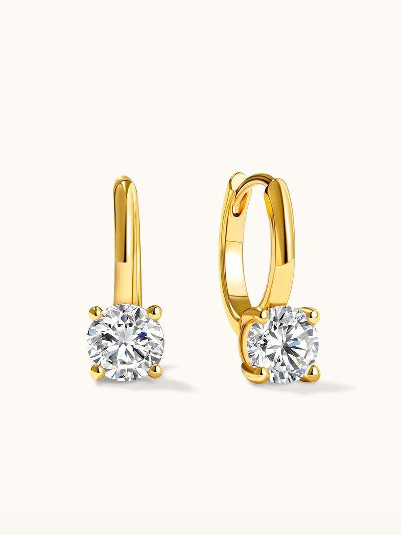 Pure mind ohrringe gold