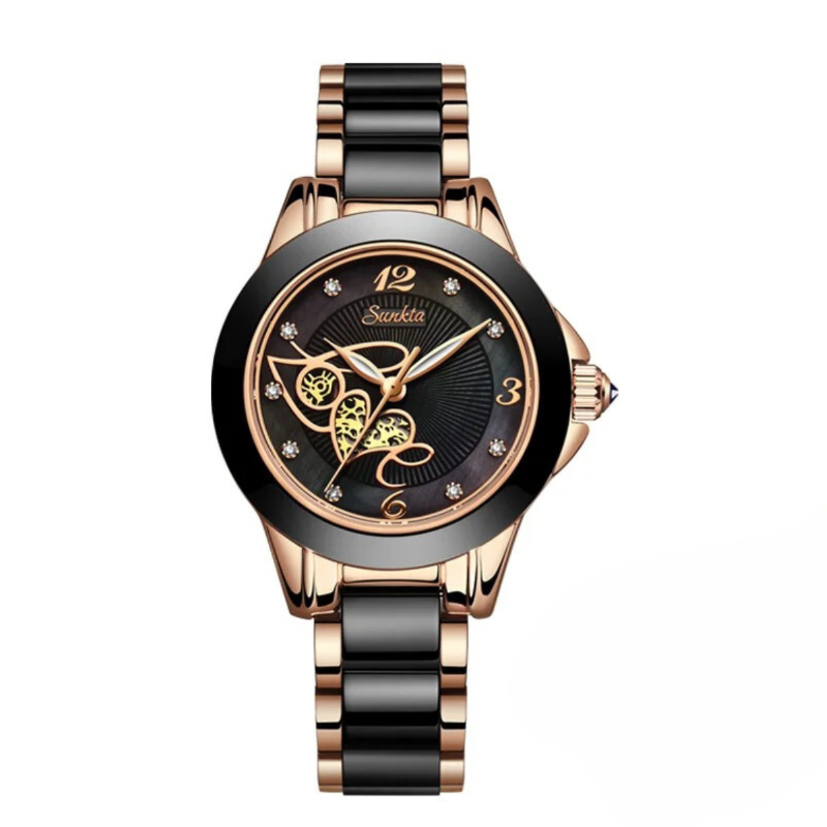 Mathilda - Mechanische Stahluhr