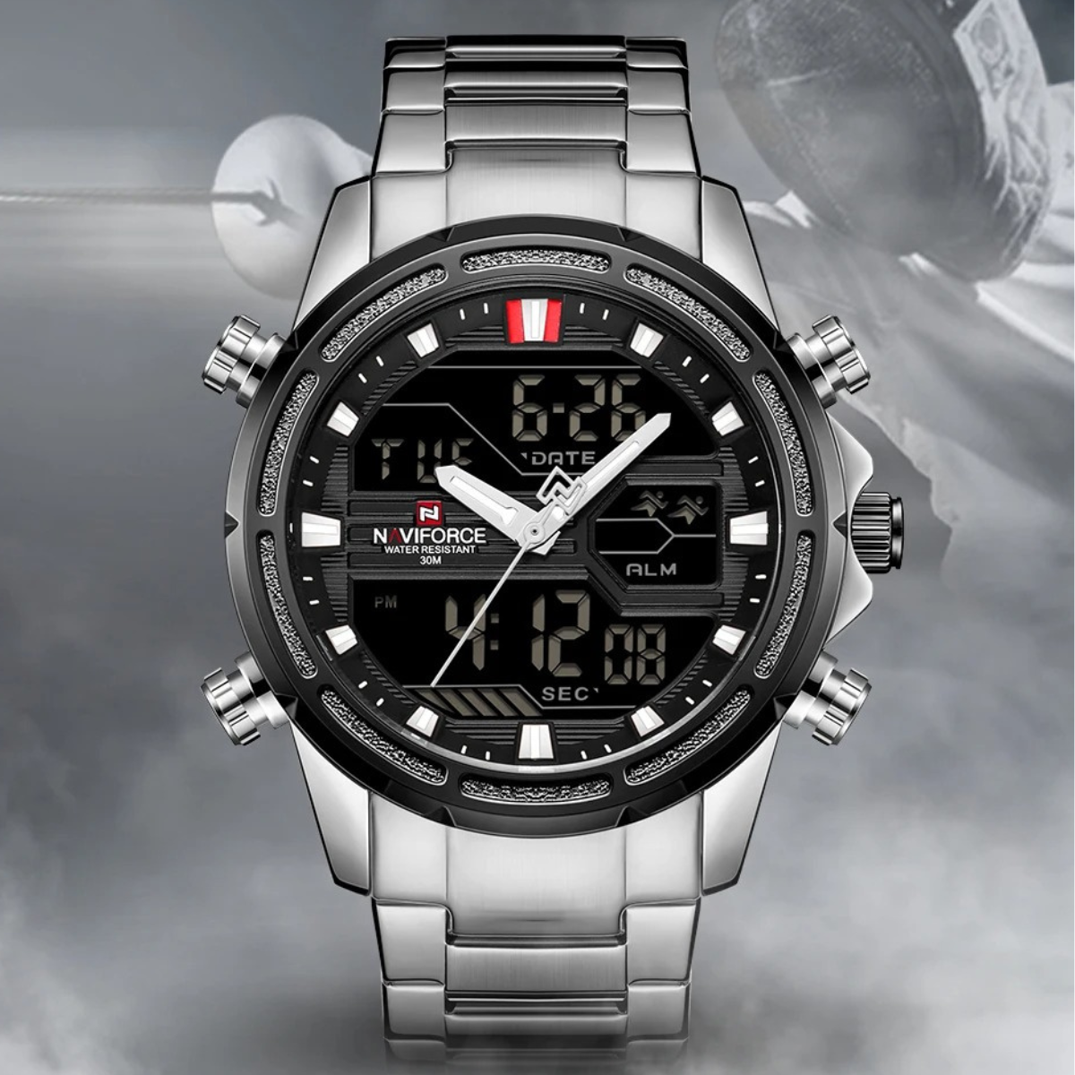 Torsten wasserdichte Luxus-Stahluhr