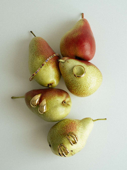 Geschenkidee: Dorose Edelstahlkette mit Goldoptik | Romantischer Schmuck für Frauen zum Jahrestag