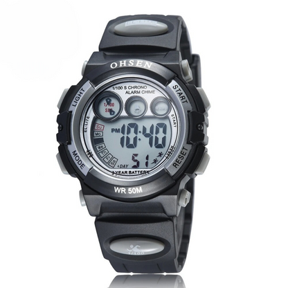 Ayah Digital Rubber Quarzuhr