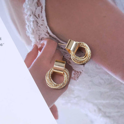 Lara - Multi-kreisförmige Ohrstecker