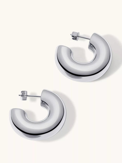 Elegante DOROSE Ohrringe aus hochwertigem Edelstahl | Hypoallergener Schmuck mit modernem Design