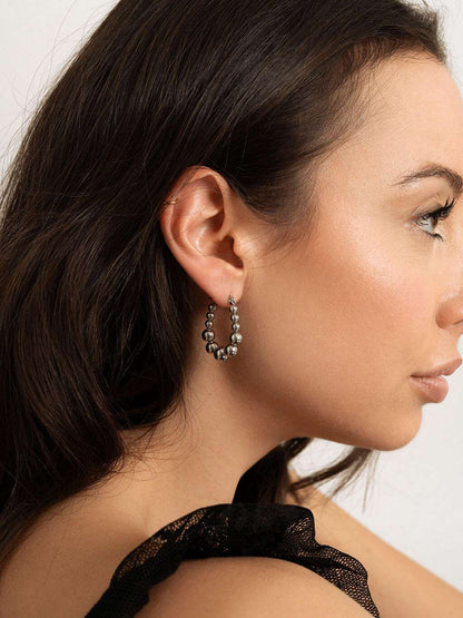 Elegante DOROSE Ohrringe aus hochwertigem Edelstahl | Hypoallergener Schmuck mit modernem Design