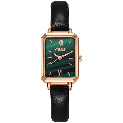 Giorgia Quadratische Vintage-Uhr