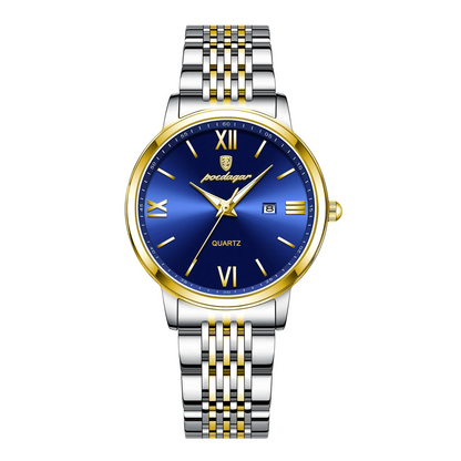 Maddy Luxuriöse Wasserdichte, Leuchtende Damen-Armbanduhr