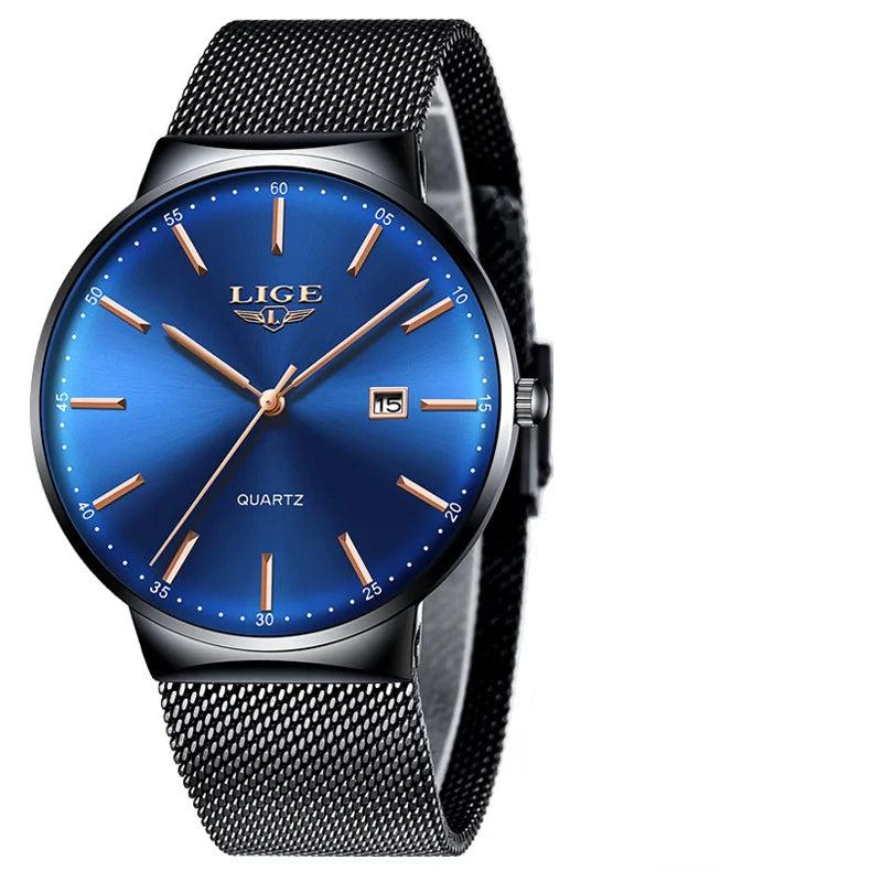 Jaxon - Luxus-Herrenuhr aus Stahl