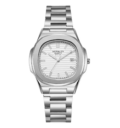 Edelstahl sport chronograph uhr