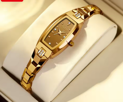 Schmale luxus uhr für damen