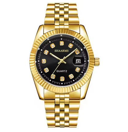 Goldene herrenuhr für jeden anlass