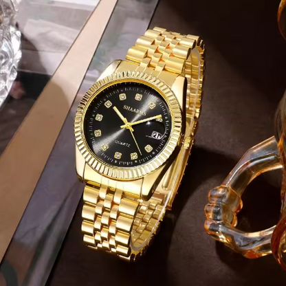 Goldene herrenuhr für jeden anlass