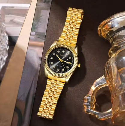 Goldene herrenuhr für jeden anlass