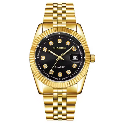 Goldene herrenuhr für jeden anlass