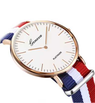 2024 herrenuhr mit nylon armband