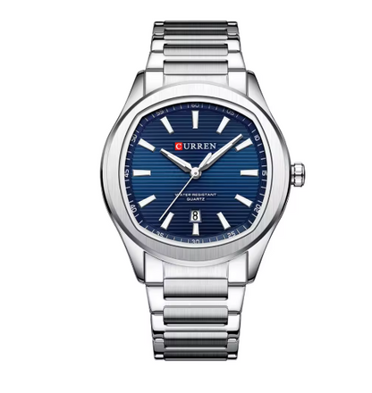 Einfache wasserdichte herrenuhr