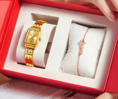 Goldene uhr für damen