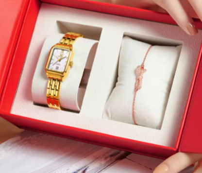 Goldene uhr für damen