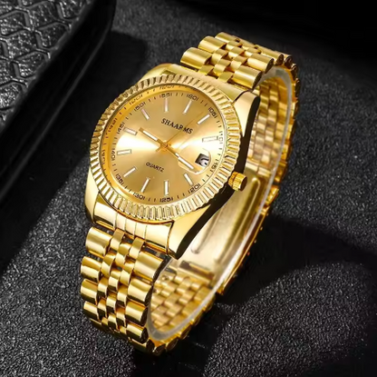 Goldene uhr für männer