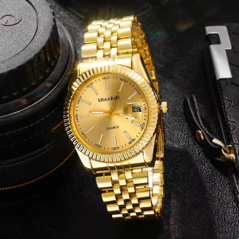 Goldene uhr für männer