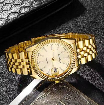 Goldene uhr für männer