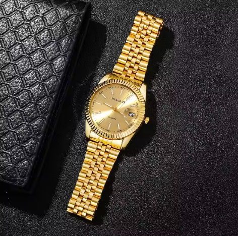 Goldene uhr für männer