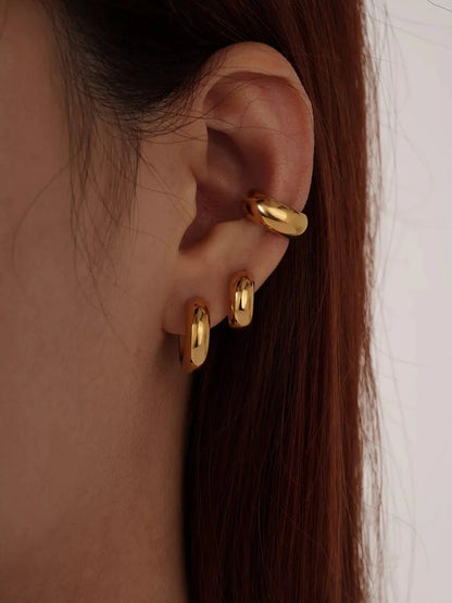 Corsica Earcuff Gold Silber - Dorose | Wasserfester Schmuck, 18K vergoldet