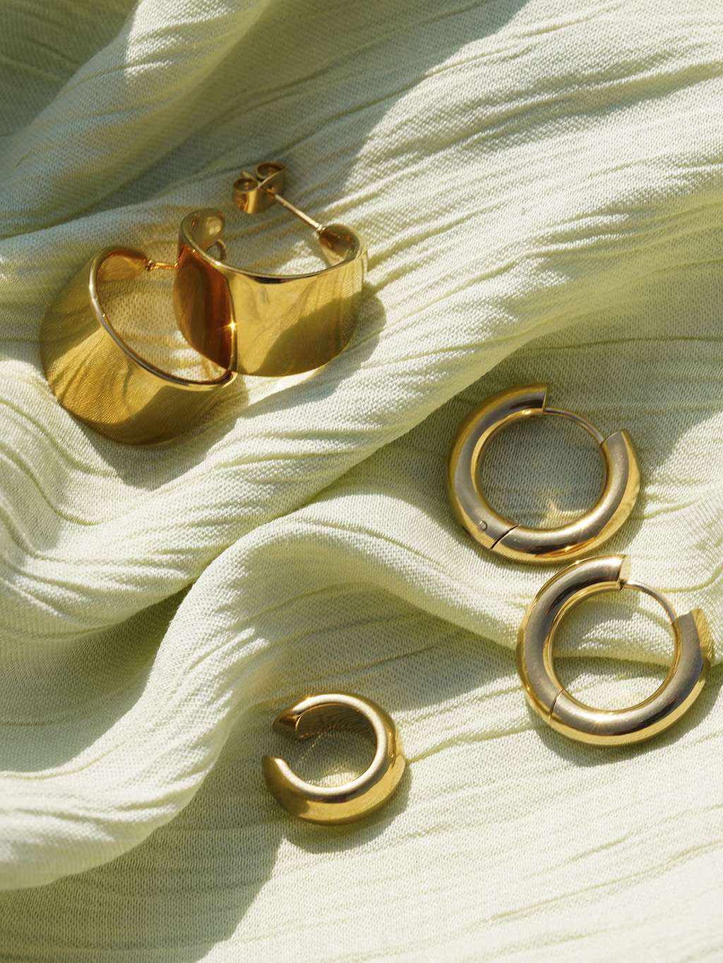 Corsica Earcuff Gold Silber - Dorose | Wasserfester Schmuck, 18K vergoldet