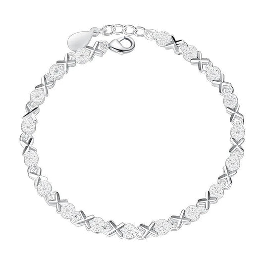 Brigette - Geometrisches Zirkon-Armband