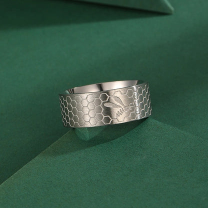 Kaitlyn - Wabenförmiger Ring