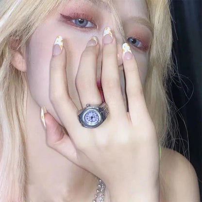 Mikaila - Zeitloser Mini Uhrenring