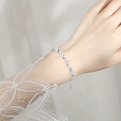 Brigette - Geometrisches Zirkon-Armband