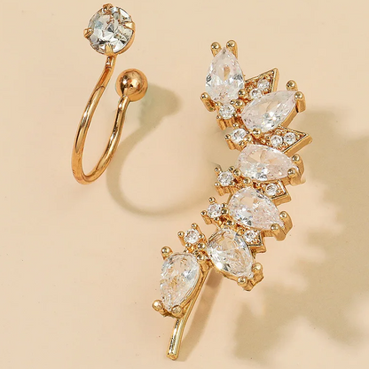 Selly - schimmernde manschetten-ohrringe