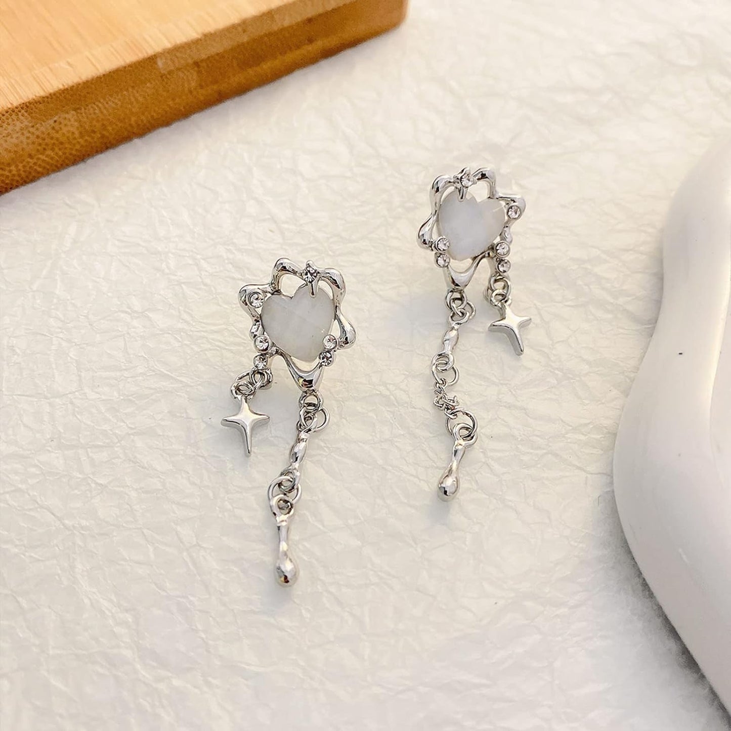 Awra - Stellar Herz Quaste Ohrringe