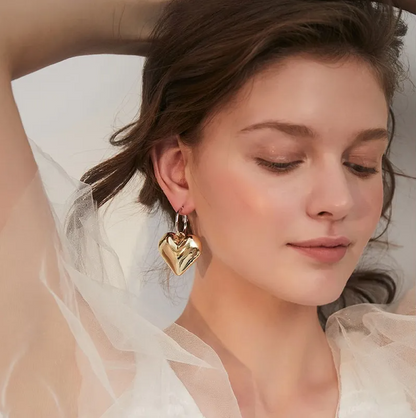 Filomena - Liebe Huggie-Ohrringe