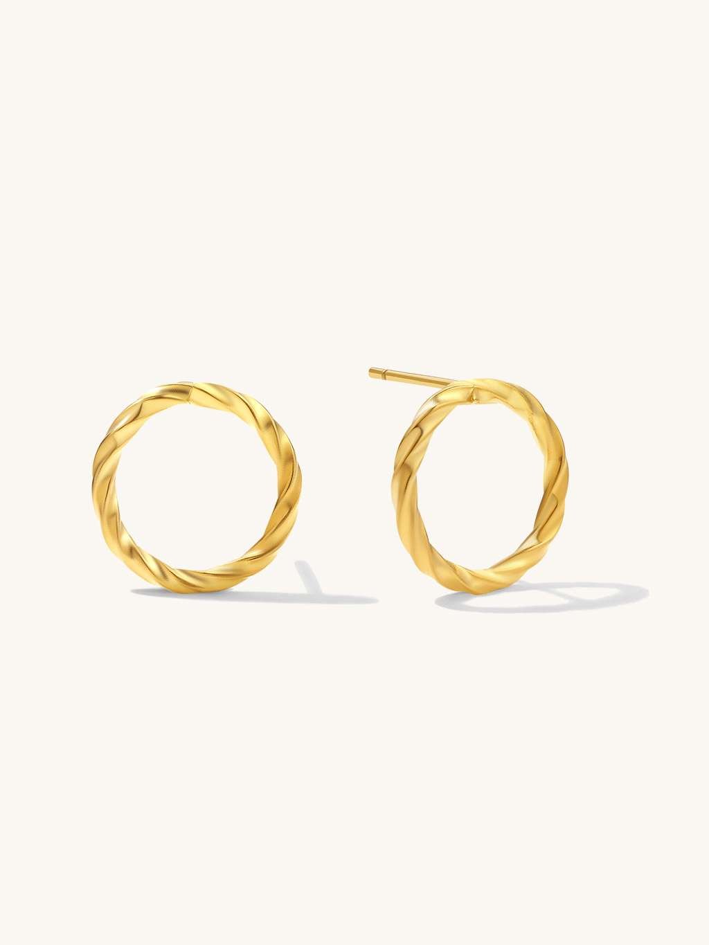 Kaula Ohrringe Gold - Dorose | Wasserfester Schmuck, 18K vergoldet