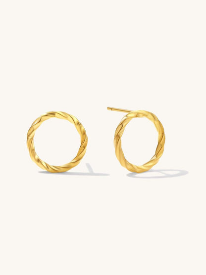 Kaula Ohrringe Gold - Dorose | Wasserfester Schmuck, 18K vergoldet