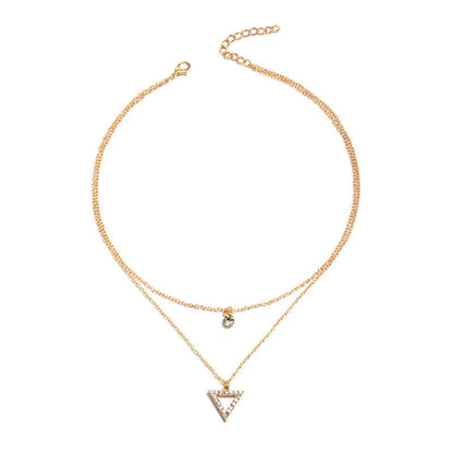 Felize - Kristall Prisma Halskette