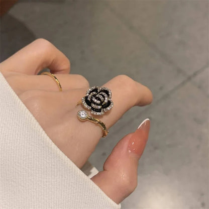 Isadora - Rosa Metall Ringe