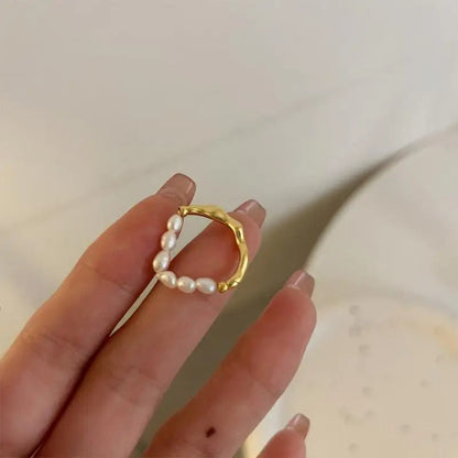 Persephone - Elastischer Retro-Seilring