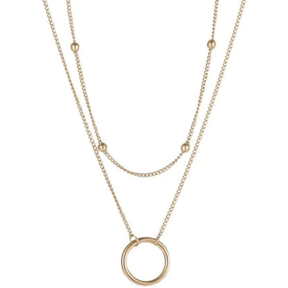 Aya - Doppellagige Perlenkette