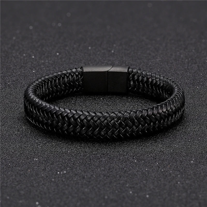 William - Geflochtenes Lederarmband