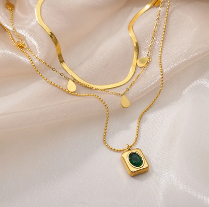 Zatandra - Elegantes mehrlagiges Collier