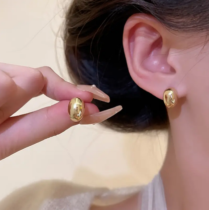 Jesayah - Mode Ohrringe in Erbsenform