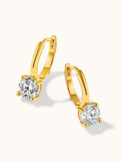 Pure mind ohrringe gold