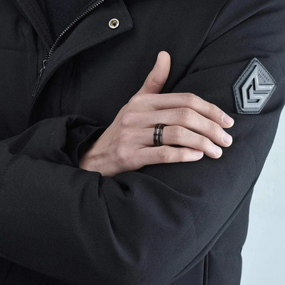 Ciano - versprechensring aus holz