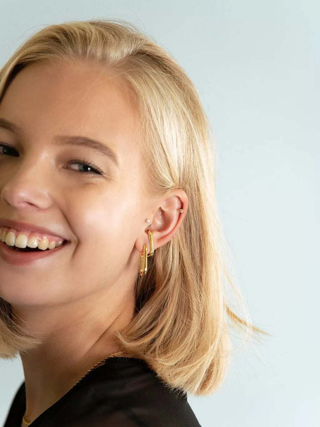 U Appeal Ohrringe Gold & Silber - Dorose | Wasserfester Schmuck, 18K vergoldet