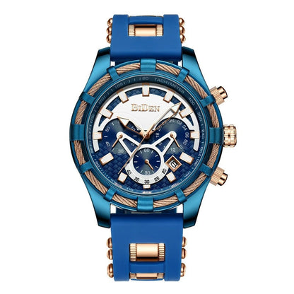 Wesley Military Silikonarmbanduhr