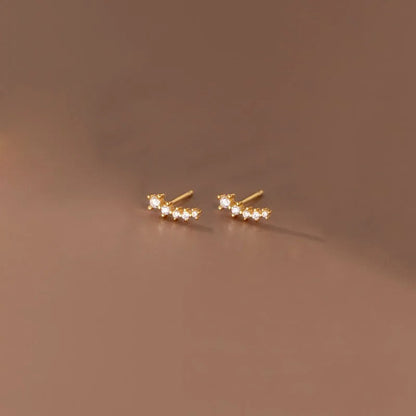 Vernise -Sparkle Zirkon Ohrstecker